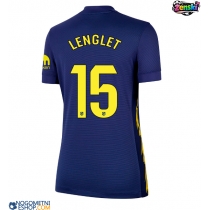 Ženski Nogometni dresi Atletico Madrid Clement Lenglet #15 Gostujoči 2025-26 Kratek Rokav